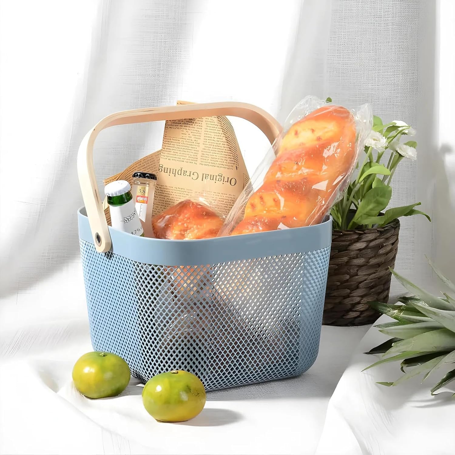 Mesh Storage Fruits Basket ? Convenient & Breathable Fruit Storage for Freshness