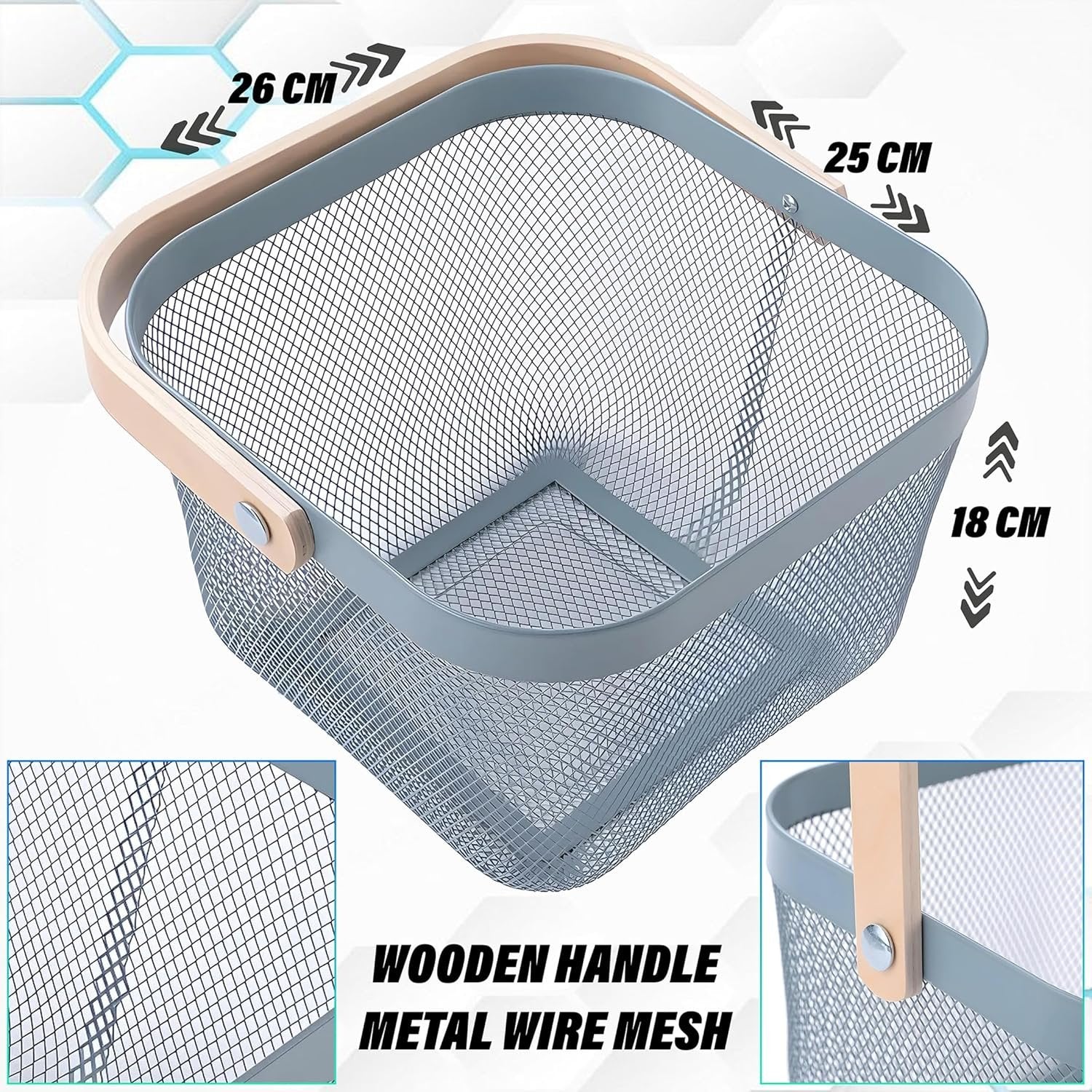 Mesh Storage Fruits Basket ? Convenient & Breathable Fruit Storage for Freshness