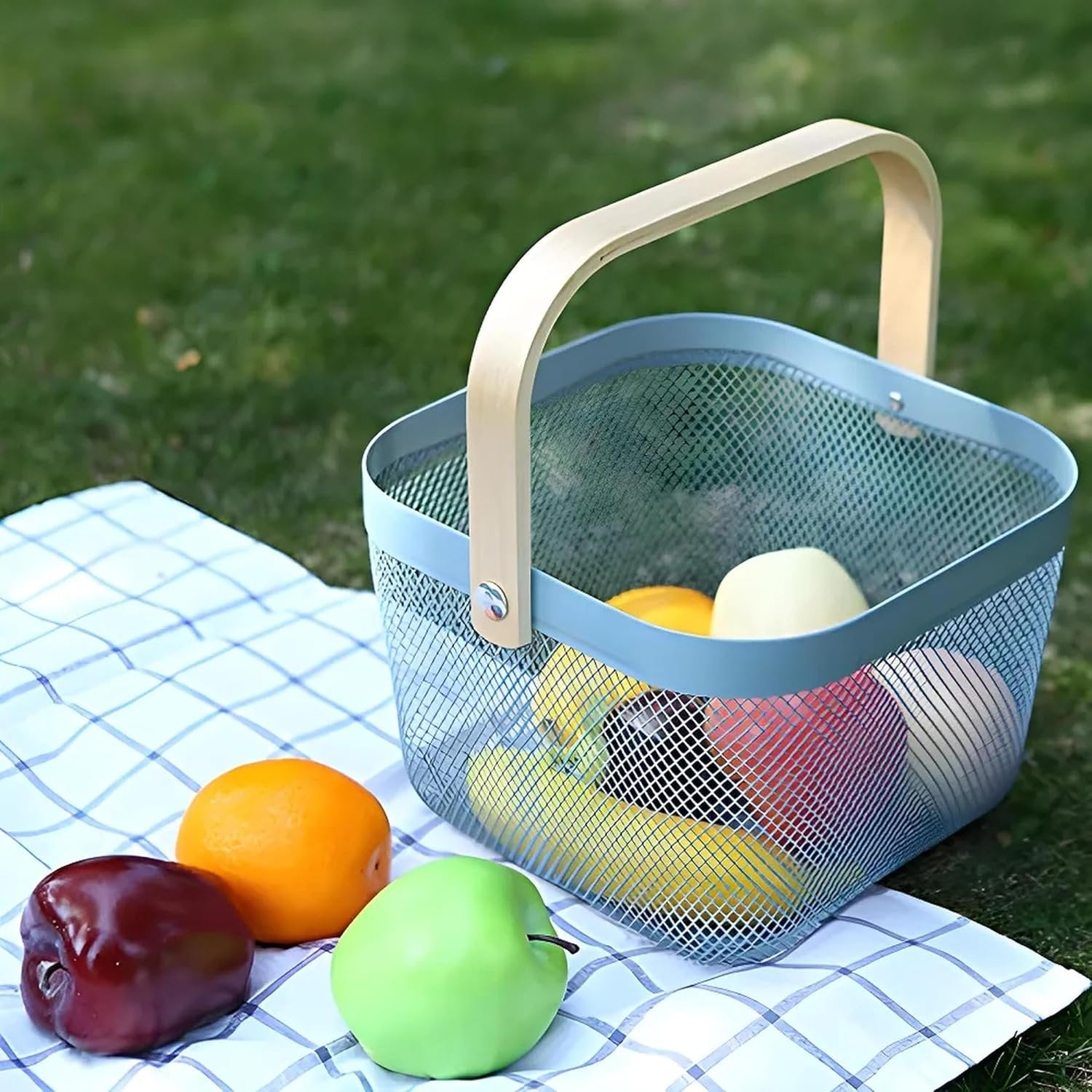 Mesh Storage Fruits Basket ? Convenient & Breathable Fruit Storage for Freshness