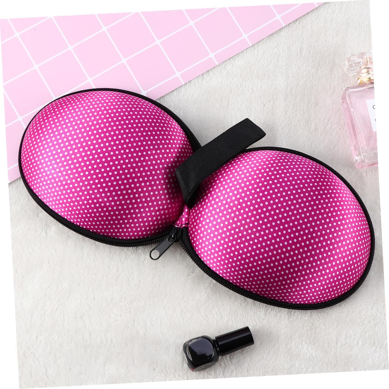 Womens Underwear Case Travel Portable Storage Bag Box Compact Lightweight, and Perfect for Organizing Underwear, Lingerie, and Small Clothing Items for Travel