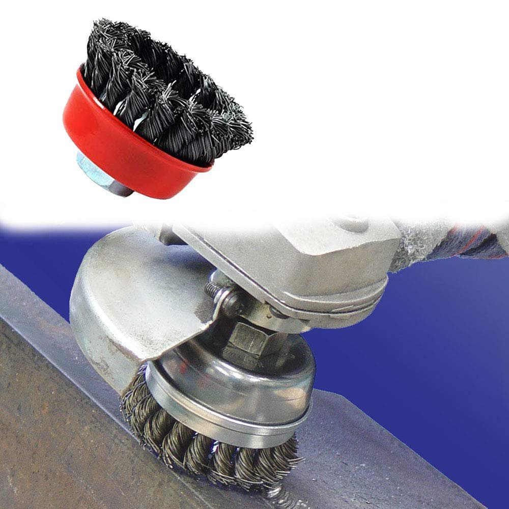 Wire Wheel Cup Brush ? High-Quality Cleaning Brush for Rust Removal, Surface Preparation, and Polishing
