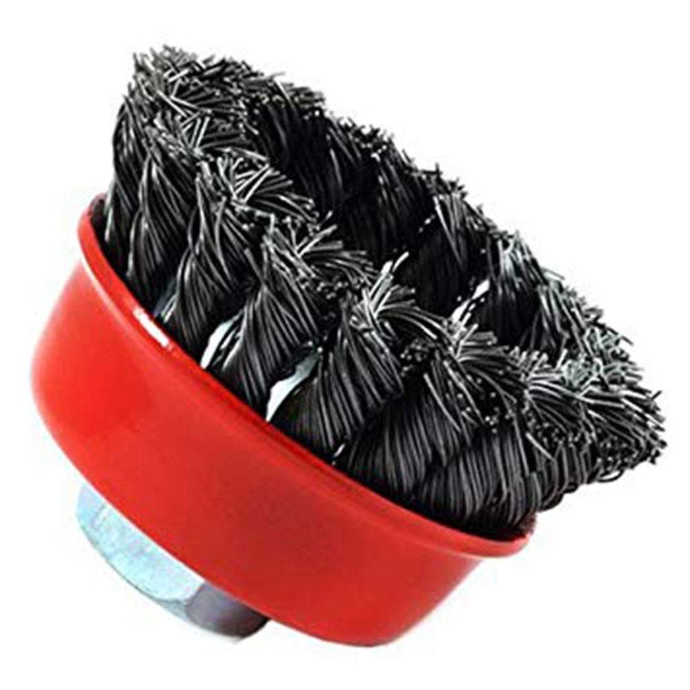 Wire Wheel Cup Brush ? High-Quality Cleaning Brush for Rust Removal, Surface Preparation, and Polishing