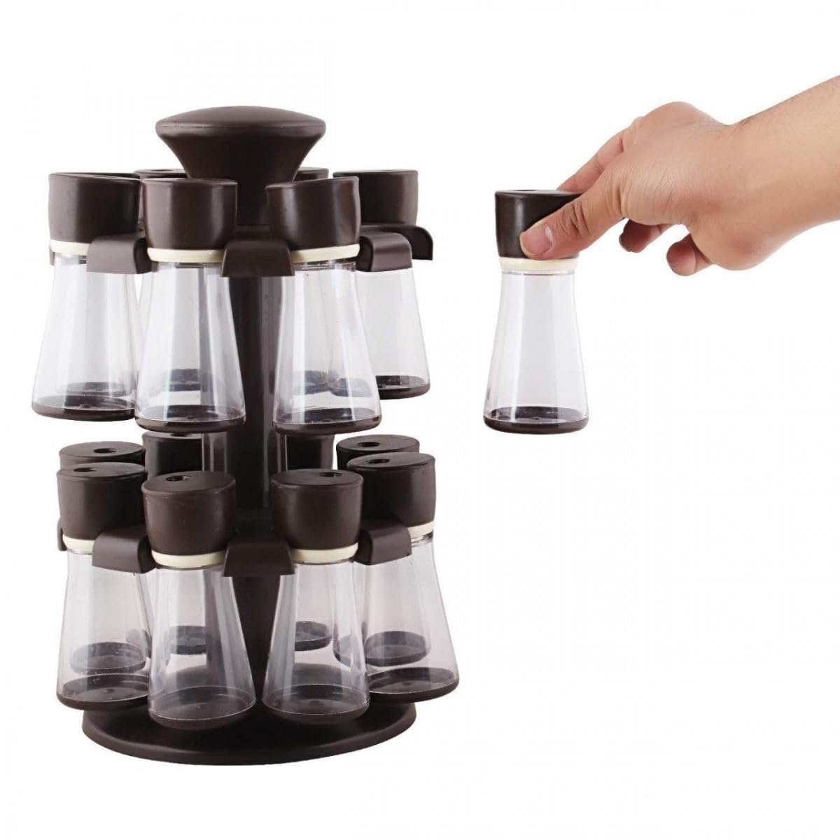 12 PC Spice Rack ? Complete Spice Organizer Set for Your Kitchen