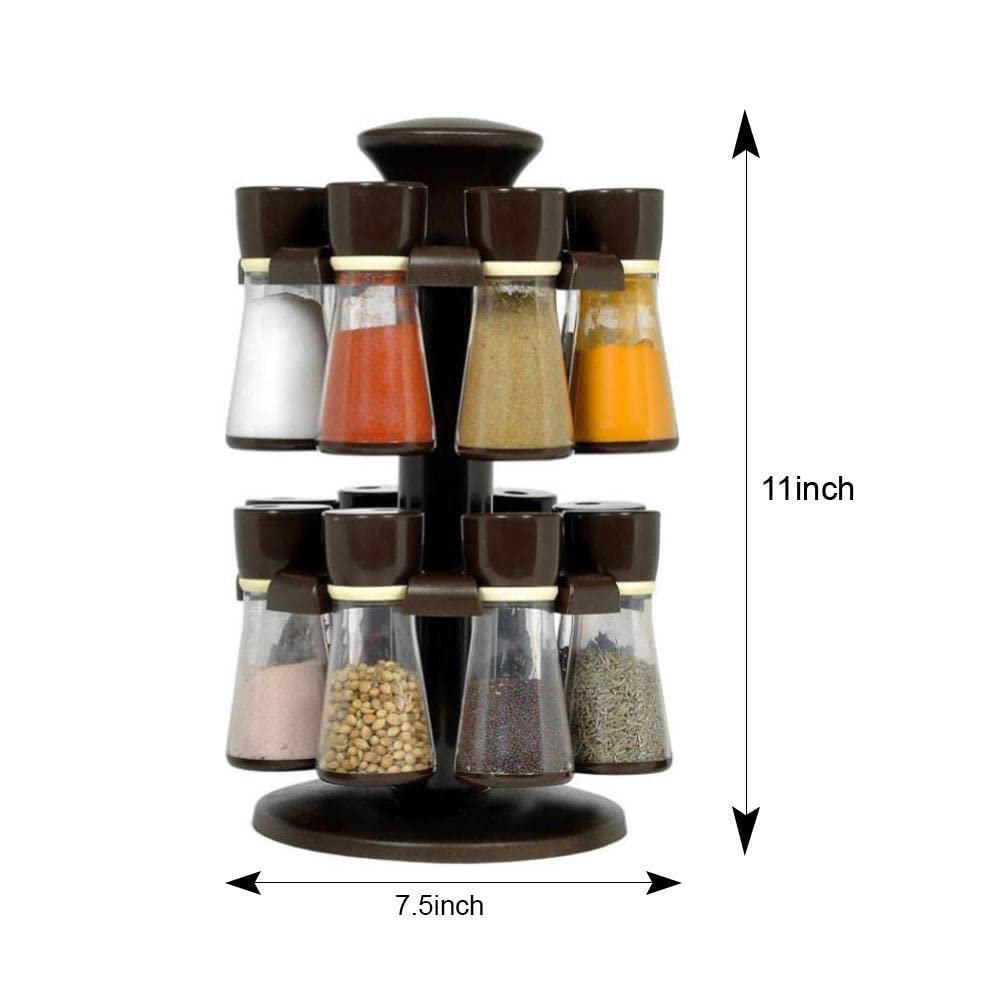 12 PC Spice Rack ? Complete Spice Organizer Set for Your Kitchen