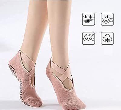 Yoga Socks with Belt ? Comfortable and Non-Slip Yoga Socks for Better Grip and Support