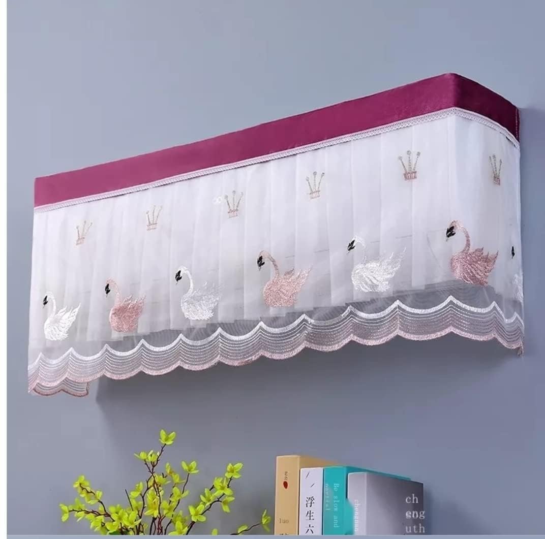 2 Ton Cloth AC Cover ? Durable Air Conditioner Dust and Water Protection ? Easy to Install, Heavy-Duty, Weather-Resistant Fabric