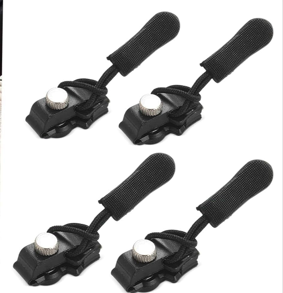 Zipper Repair Kit (Set of 5) ? Universal Instant Zipper Replacement Tool ? Fix Broken Zippers on Jackets, Bags, Tents & Luggage Without Sewing