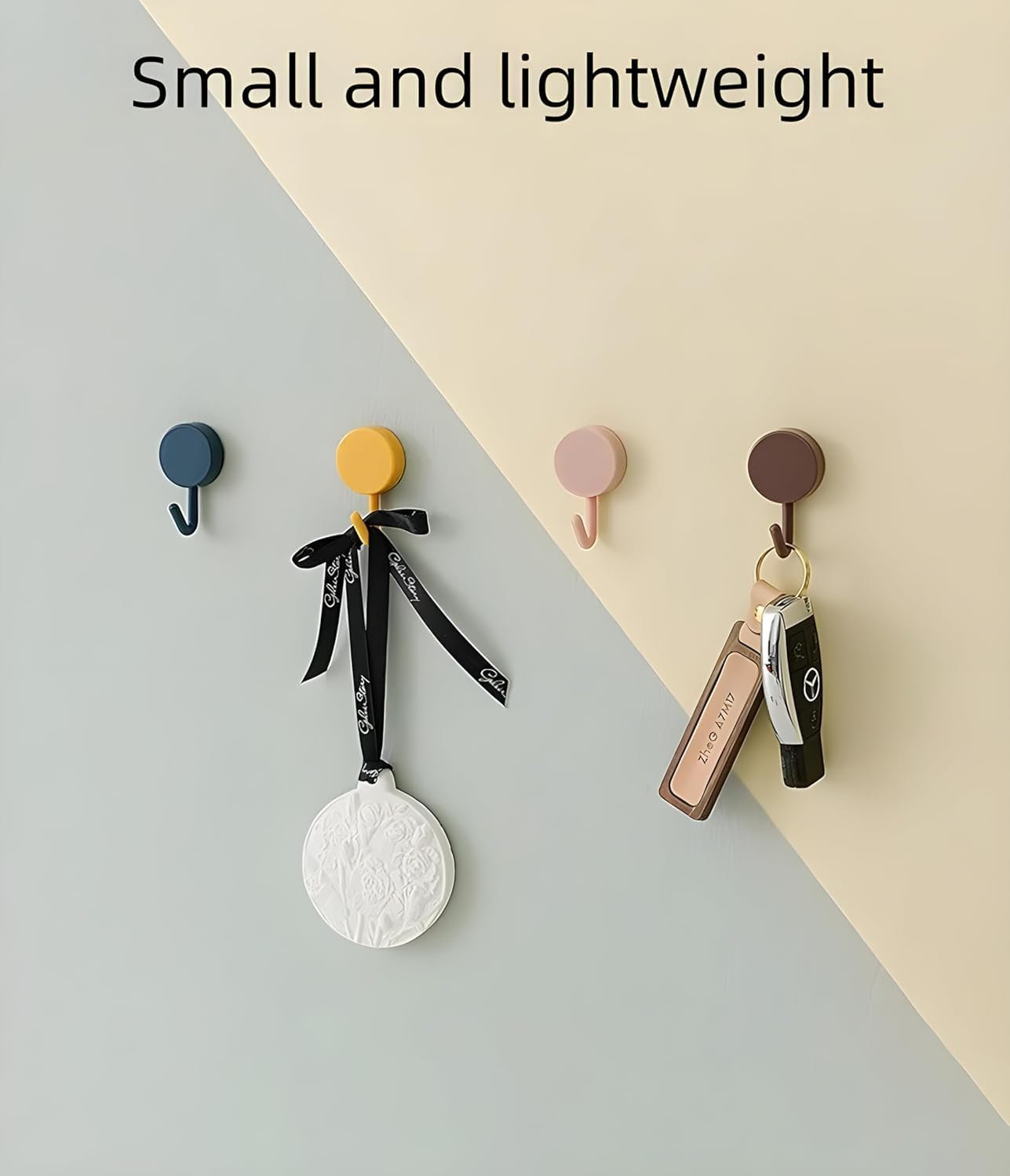 10 PCS ROUND HOOK ? Durable, Easy-to-Install Hooks for Hanging Items