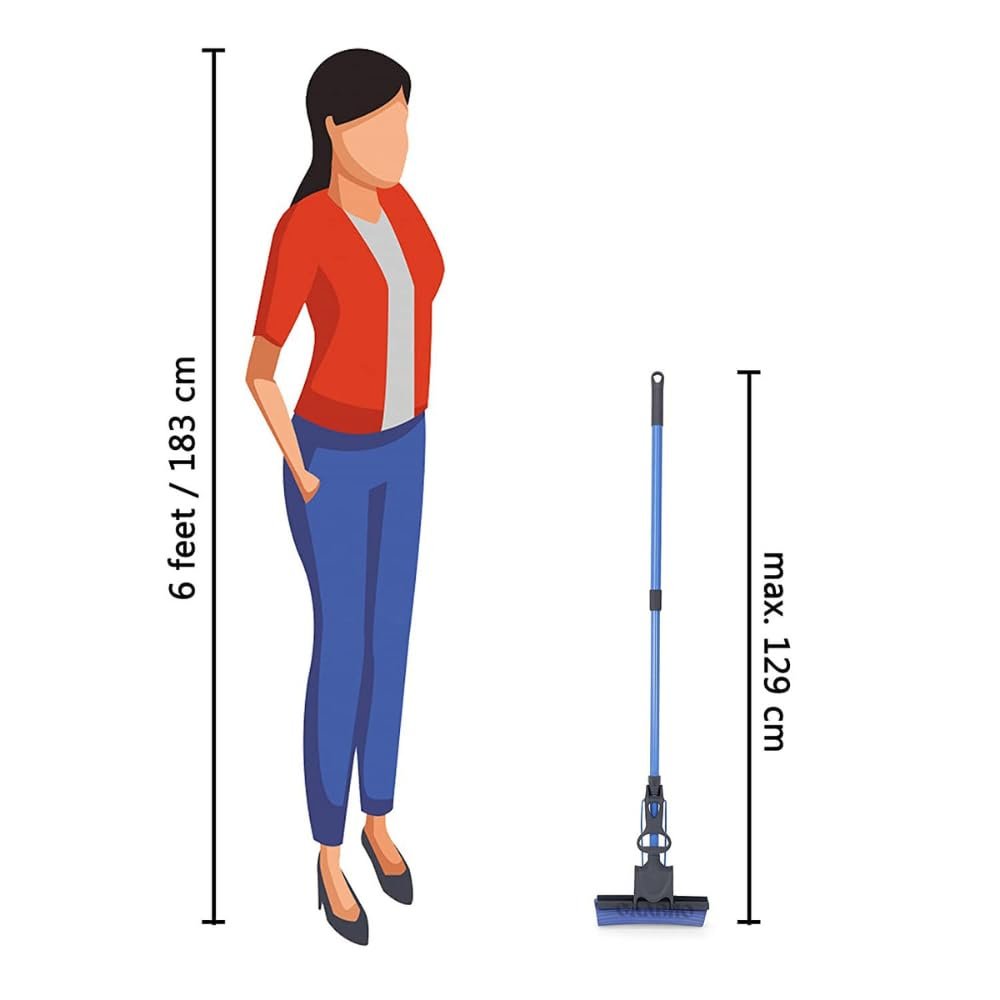 SQUEEZE SPONGE MOP FOR FLOOR CLEANING ? Efficient, Easy-to-Use Mop for Quick and Thorough Floor Cleaning