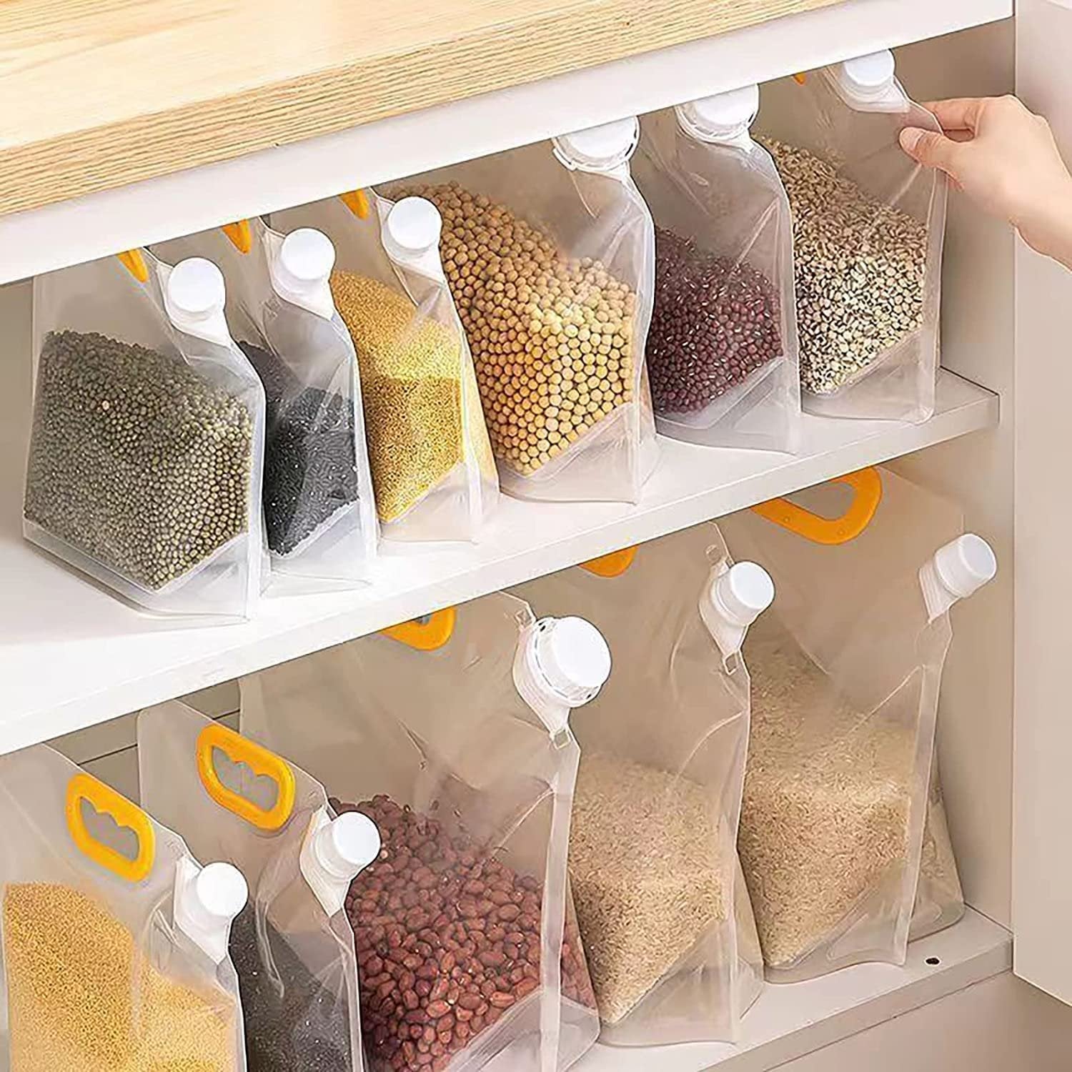 1 PC FOOD STORAGE BAG GRAIN SEALED BAG ? Airtight, Resealable Bag for Fresh Grain and Food Storage