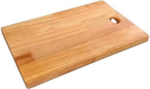 WOODEN CHOPPING BOARD 5-PCS KNIFE SET ? Premium Quality Wooden Board with 5 Sharp Knives for Kitchen Prep