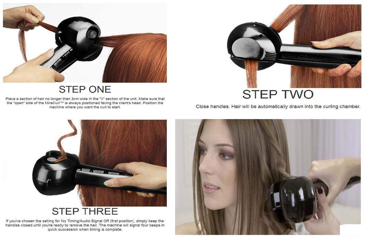 PERFECT HAIR CURLER ? Automatic Curling Iron for Effortless, Long-Lasting Curls and Waves