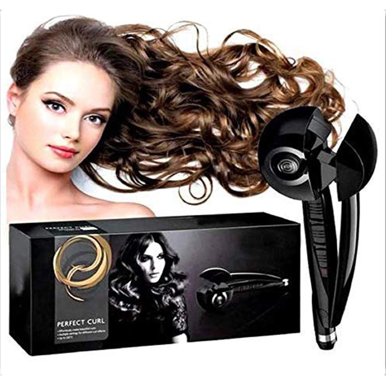 PERFECT HAIR CURLER ? Automatic Curling Iron for Effortless, Long-Lasting Curls and Waves