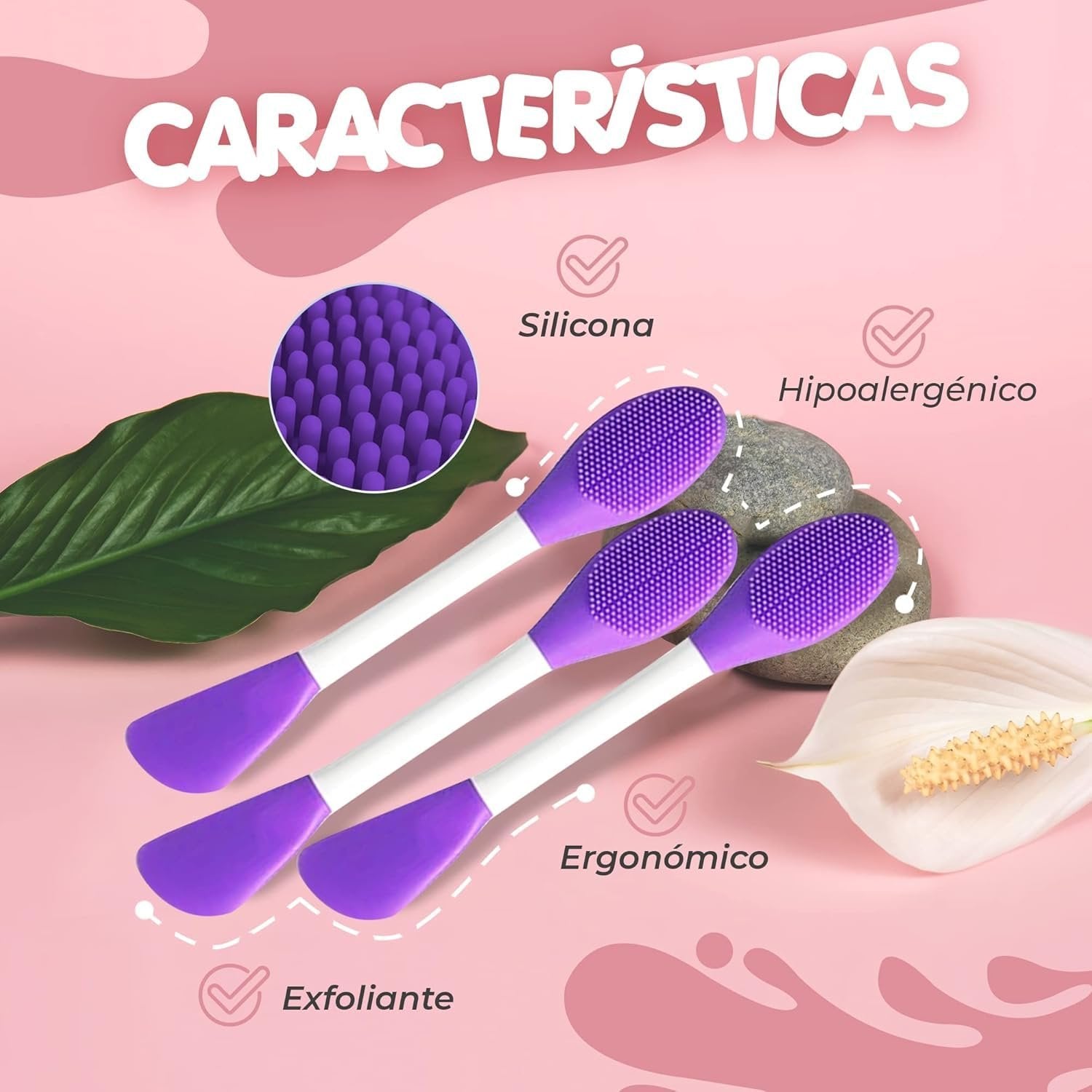 2 SIDE FACIAL CLEANSING BRUSH ? Dual-Sided Brush for Deep Pore Cleansing and Exfoliation