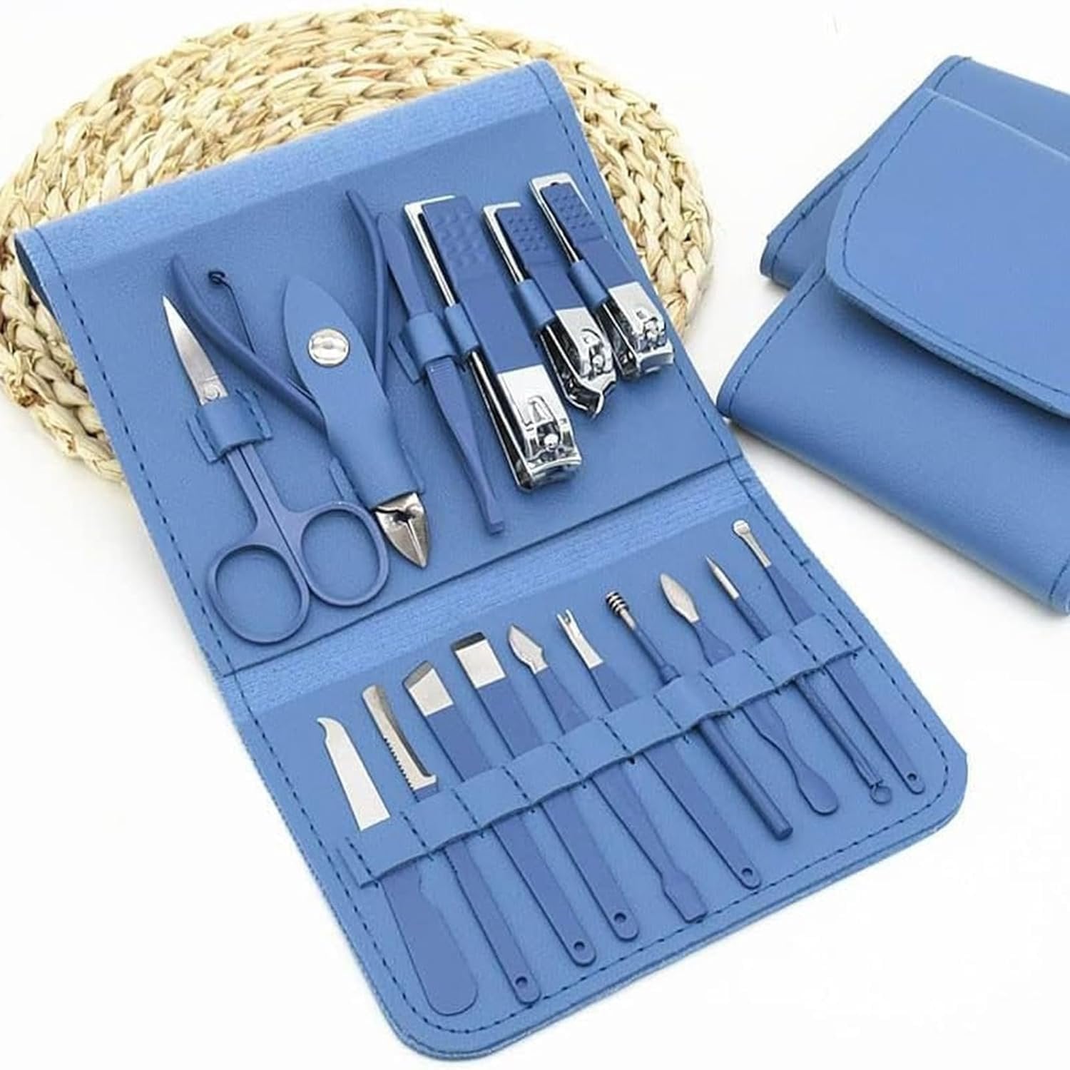 16 IN 1 MANICURE KIT ? Complete Nail Care Set for Professional Grooming at Home