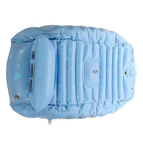 Disney Baby Bath Tub Pool (With Pump) ? Inflatable, Safe, and Fun Bathing Experience for Infants ? Easy Setup, Portable & Comfortable