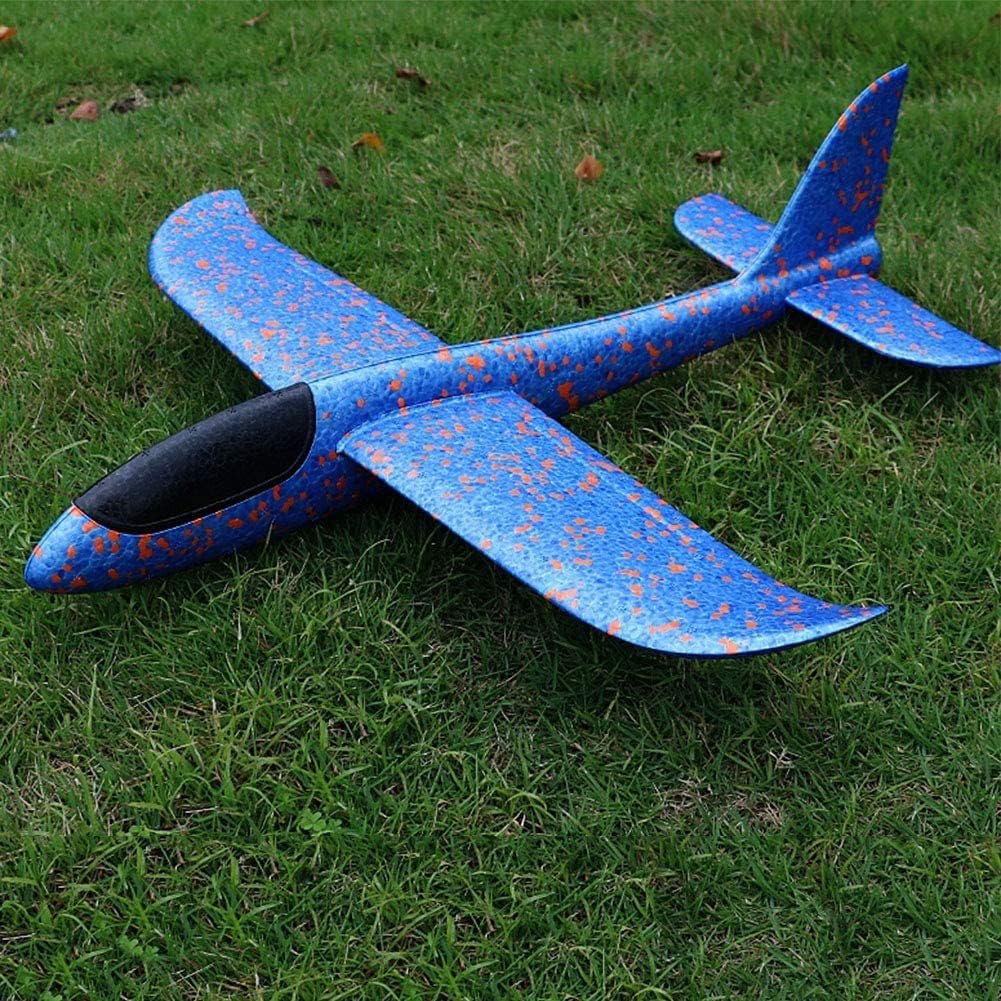 Foam Plane (With Full Light) ? LED Light-Up Toy Plane for Kids ? Fun, Safe, and Easy to Fly Indoor & Outdoor Play