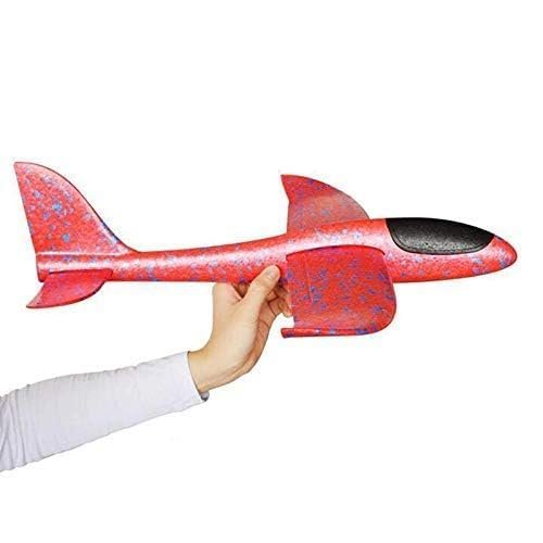 Foam Plane (With Full Light) ? LED Light-Up Toy Plane for Kids ? Fun, Safe, and Easy to Fly Indoor & Outdoor Play