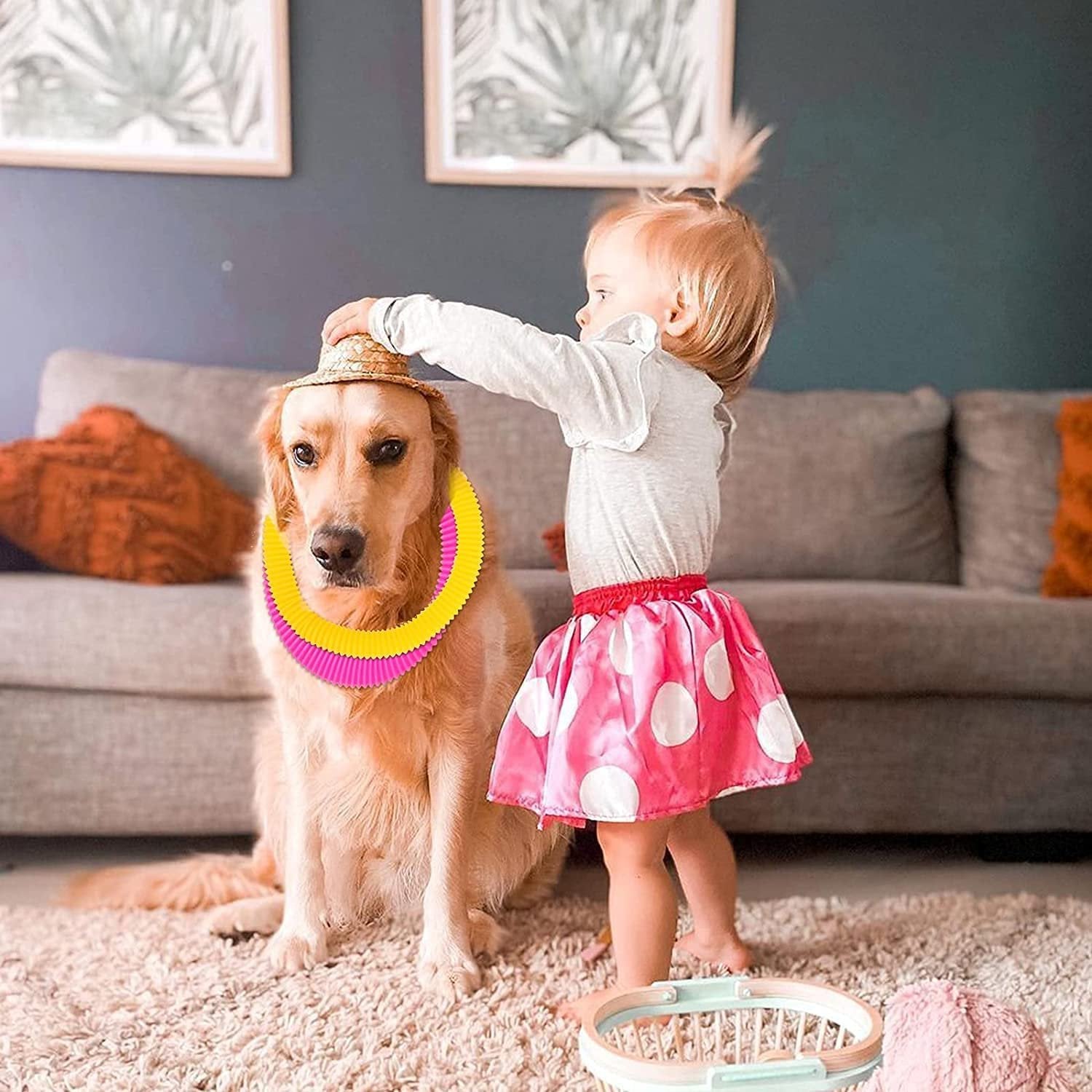 Pop Ring for Kids (Set of 12) ? Sensory Fidget Toy for Hand-Eye Coordination ? Fun and Engaging Toys for Boys & Girls