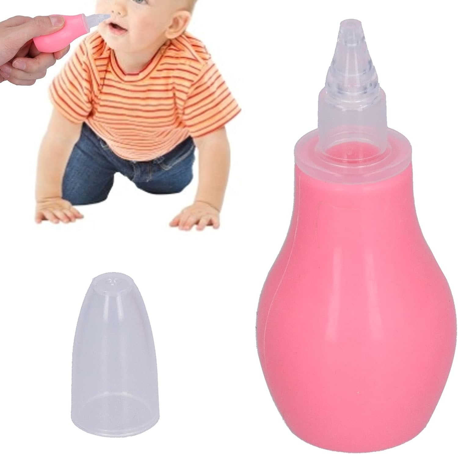 Baby Medicine and Nose Dropper ? Safe, Easy-to-Use Nasal Aspirator and Medicine Dispenser for Infants ? Comfortable and Gentle