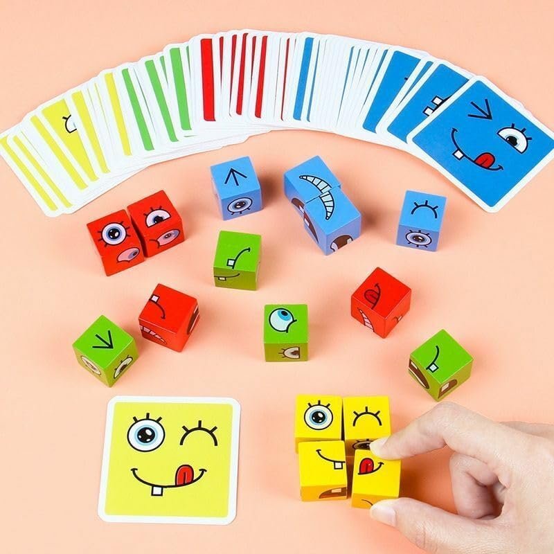 Face Changing Puzzle Game ? Fun and Engaging Puzzle Toy for Kids ? Improve Problem-Solving, Creativity, and Critical Thinking Skills
