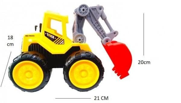 Strong Power JCB (Truck) ? Durable and Realistic Toy Construction Truck for Kids ? Perfect for Outdoor Play, Imagination, and Active Learning