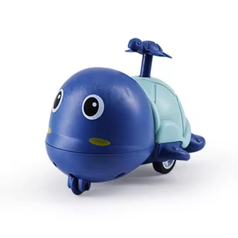 Press and Go Turtle ? Fun and Interactive Toy for Kids ? Encourages Motor Skills, Playful Movement, and Imagination