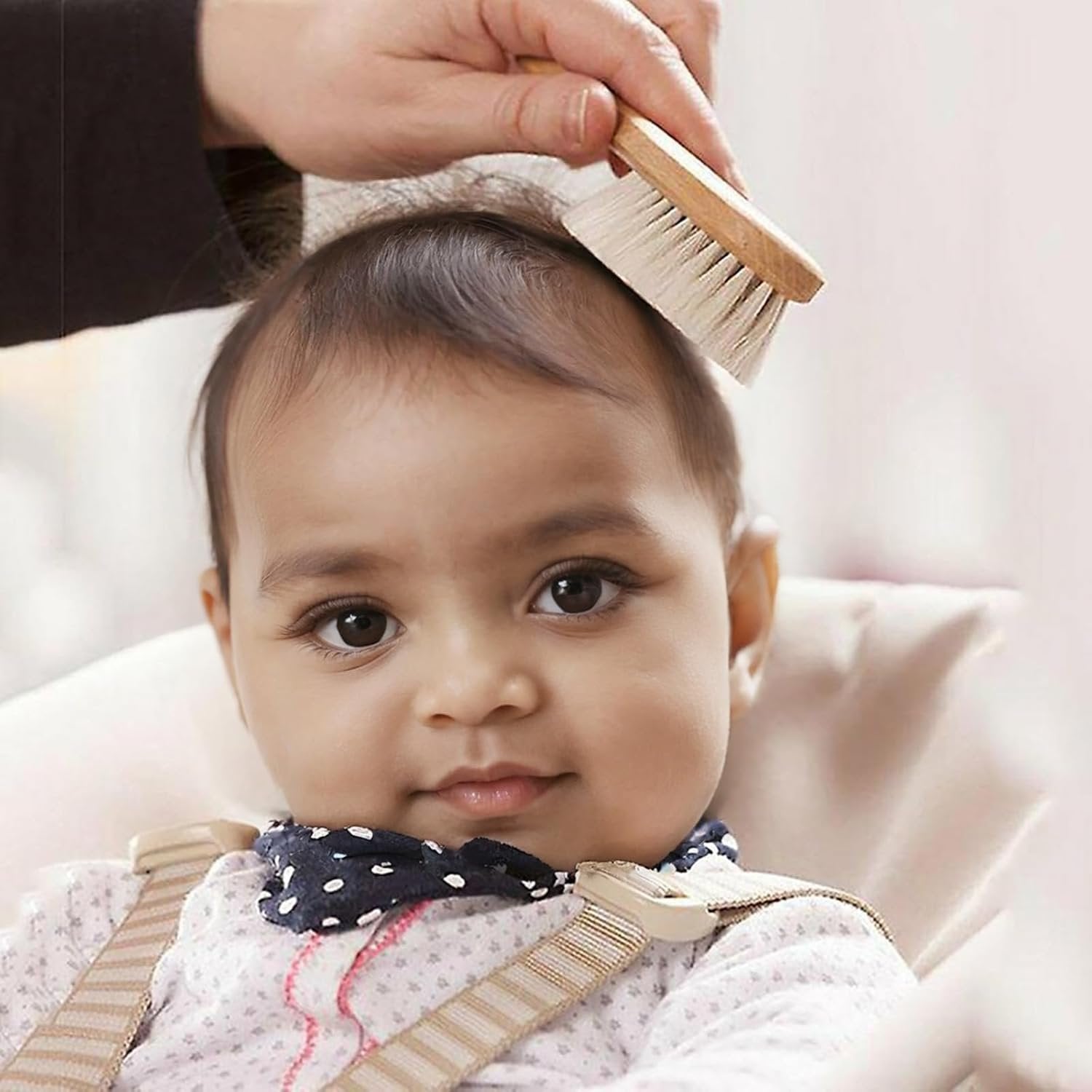 Baby Combset ? Gentle and Safe Hair Care Set for Infants ? Soft Bristles, Non-Toxic, and Comfortable for Baby?s Delicate Skin