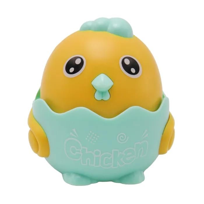 Press and Go Chicken ? Interactive and Fun Toy for Toddlers ? Press-and-Go Mechanism, Encourages Motor Skills and Movement