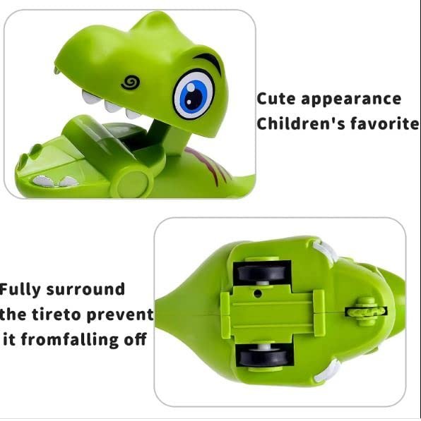 Press and Go Dinosaur ? Fun and Educational Toy for Kids ? Promotes Active Play, Motor Skills, and Imagination