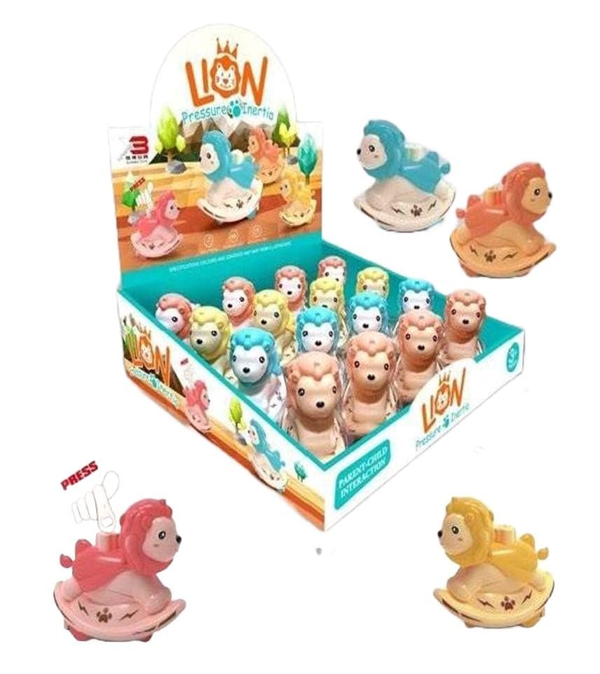 Press and Go Lion ? Fun Interactive Toy for Kids ? Press to Move Lion with Bright Colors and Sounds