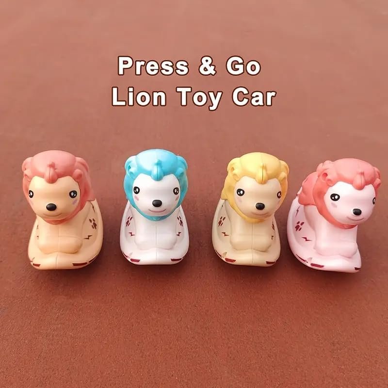 Press and Go Lion ? Fun Interactive Toy for Kids ? Press to Move Lion with Bright Colors and Sounds
