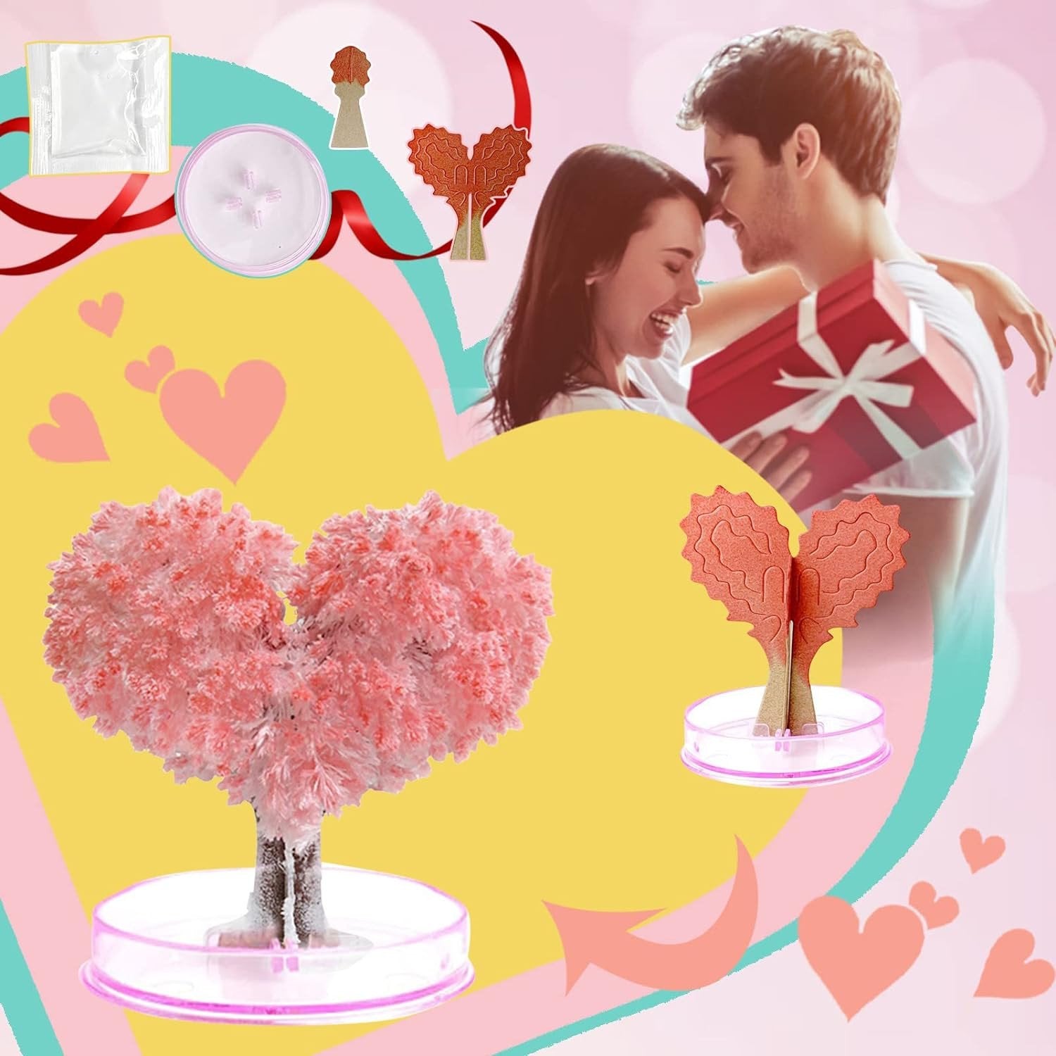 Magic Growing Tree (Mix) ? Grow Your Own Tree ? Fun and Educational Science Toy for Kids