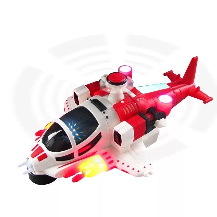 Children Stunt Electric Fighter Deformation Aircraft Plane Toy ? Transforming RC Fighter Jet ? Fun Action Toy for Kids