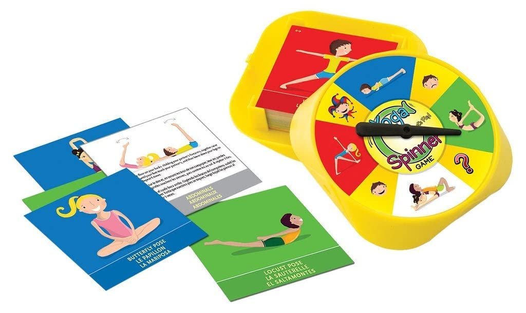 Yoga Spinner Game ? Fun Interactive Game for Kids ? Balance and Coordination Development Toy
