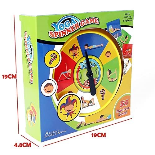 Yoga Spinner Game ? Fun Interactive Game for Kids ? Balance and Coordination Development Toy