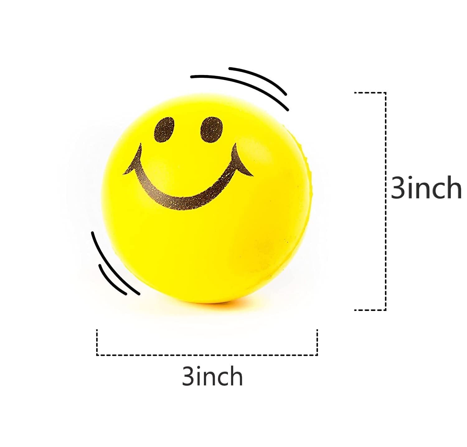 Mili Smily Ball ? Fun Sensory Ball for Kids ? Soft, Squishy, and Colorful Toy for Stress Relief and Play