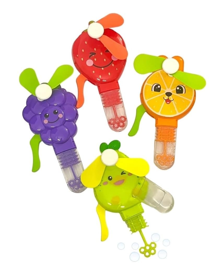 Fun Bubble Fan ? Fun Bubble Blower Fan for Kids ? Easy-to-Use Toy for Endless Bubble Fun