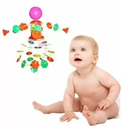 Musical Toy Nursery Merry Go Round ? Rotating Music Box for Babies ? Calming Tunes for Nursery or Baby Room