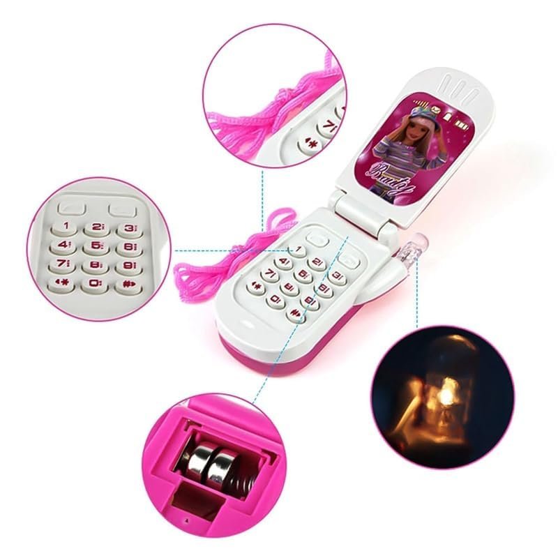 Cell Phone for Kids ? Educational and Interactive Toy Mobile Phone ? Fun Learning Toy with Sounds and Lights