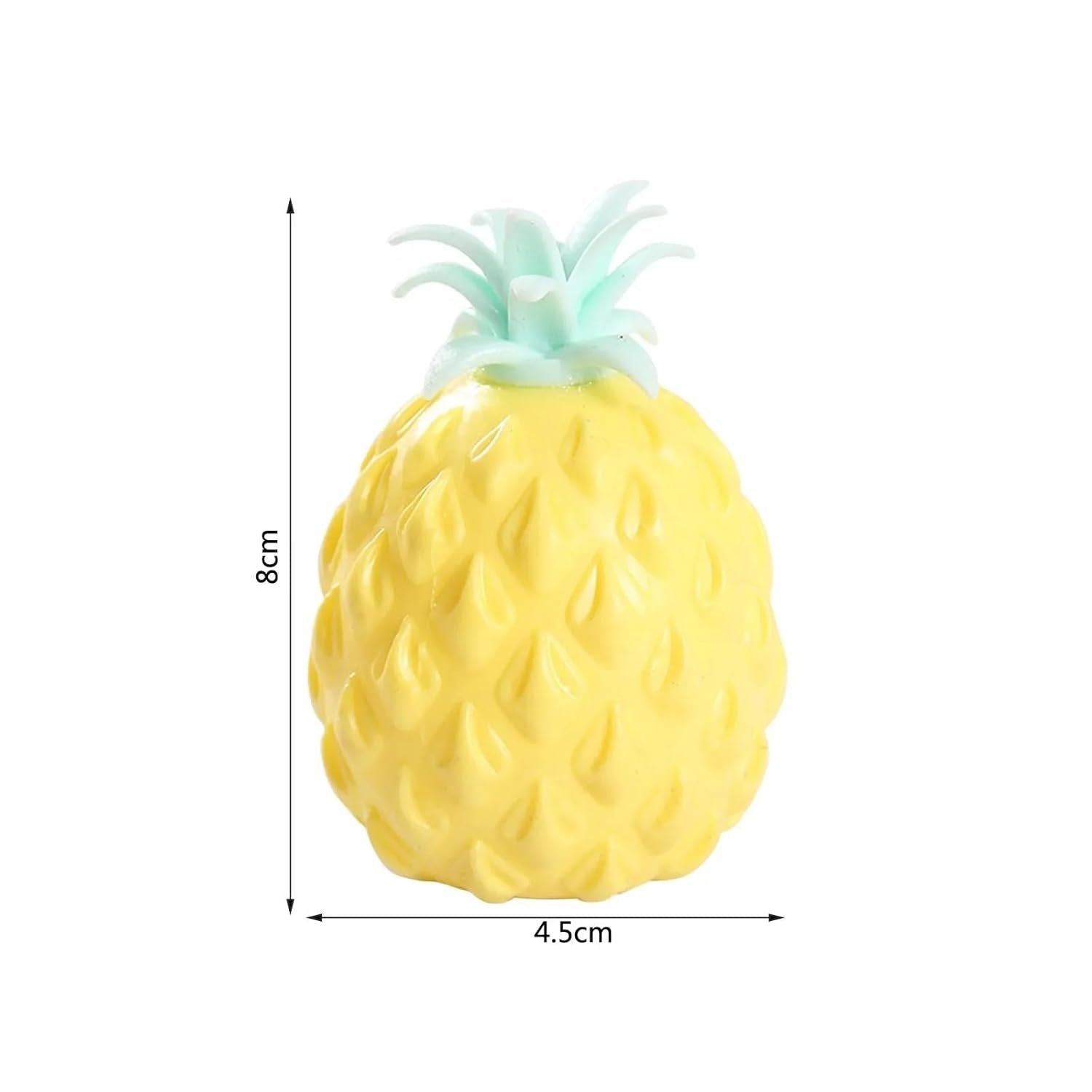 Pineapple Mesh Squishy Ball ? Stress Relief and Fun Sensory Toy ? Squeeze and Squish for Relaxation and Play