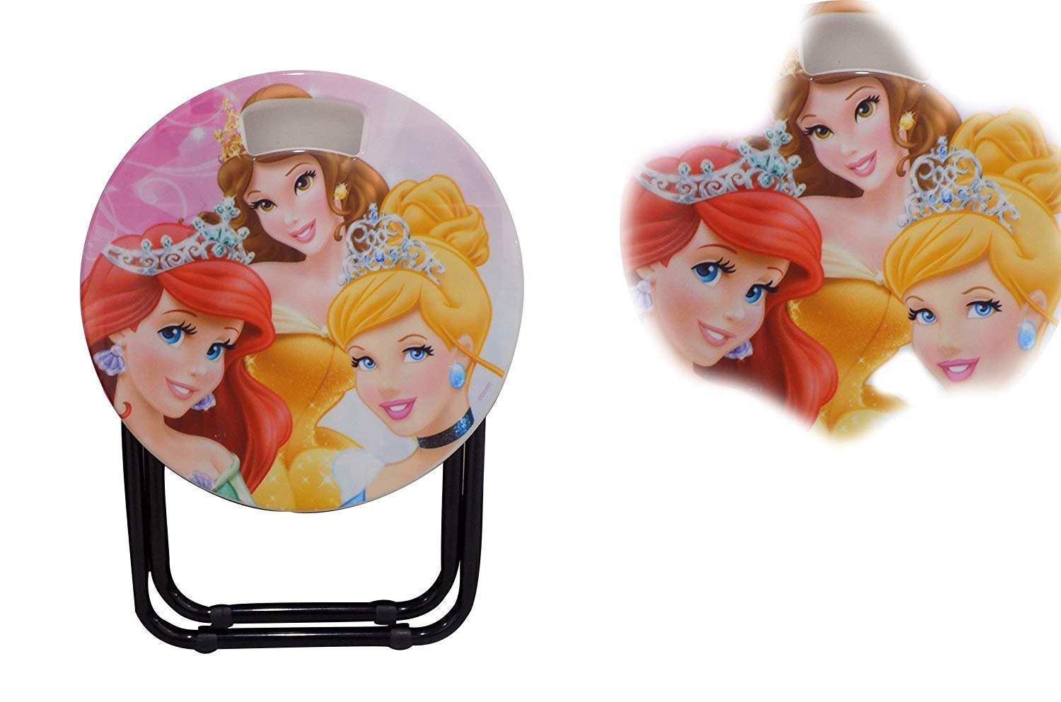 Plastic Round Shape Baby Stool ? Safe and Sturdy Baby Stool for Toddlers ? Non-Slip, Durable, and Easy to Clean