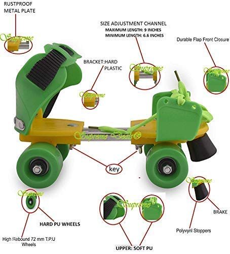 Dry Skate (Skating for Kids) ? Safe and Fun Skating Toy for Kids ? Improves Balance and Coordination ? Ideal for Indoor Use