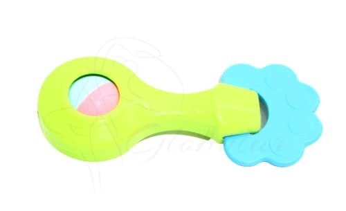 Soft Ball Rattle Teether for Baby ? Safe Bath Toy and Teether ? Gentle and Fun Toy for Babies