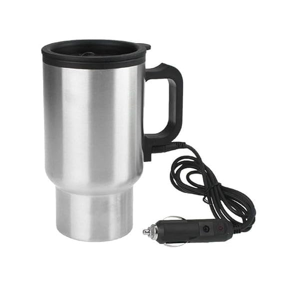 Car Mug ? Stainless Steel Insulated Travel Mug for Cars ? Keeps Drinks Hot or Cold ? Ideal for On-the-Go