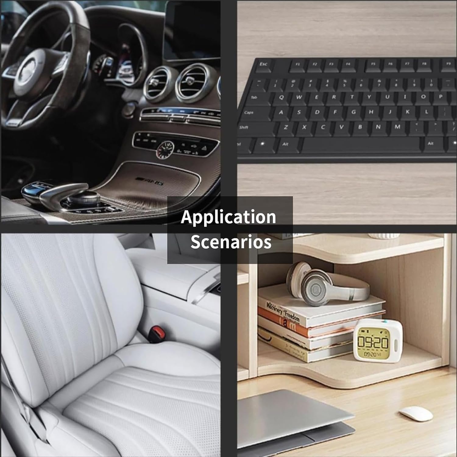 Car Interior Cleaning Dust Brush ? Soft Bristles for Dashboard, Seats, and Console ? Keeps Your Car Interior Dust-Free