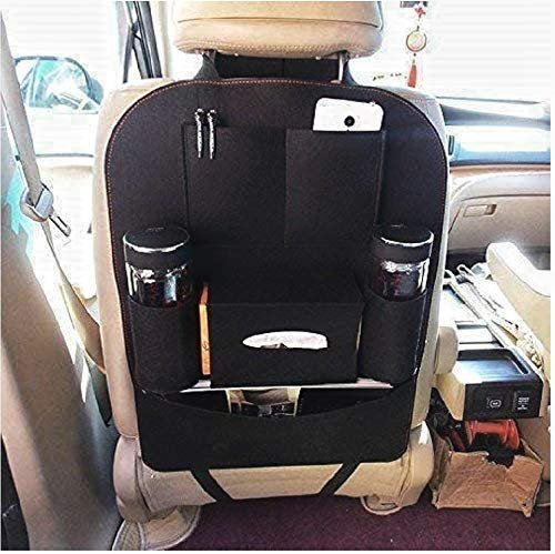 Car Back Seat Organizer ? Multi-Pocket Car Storage Organizer ? Keeps Your Car Clean and Tidy ? Ideal for Kids and Road Trips