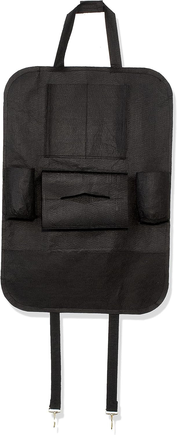 Car Back Seat Organizer ? Multi-Pocket Car Storage Organizer ? Keeps Your Car Clean and Tidy ? Ideal for Kids and Road Trips