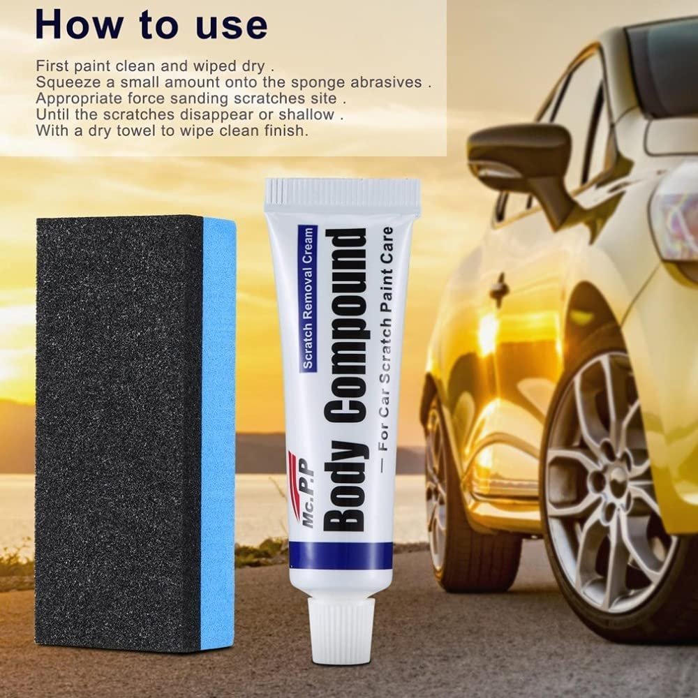 Car Scratches Repair Kit ? Scratch Removal Tool for Car Paint ? Fix Minor Scratches and Swirls with Ease