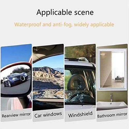 Anti-Fog Film (Square) ? Anti-Fog Protection for Car Windows ? Keep Your Windscreen Clear and Safe in All Weather Conditions